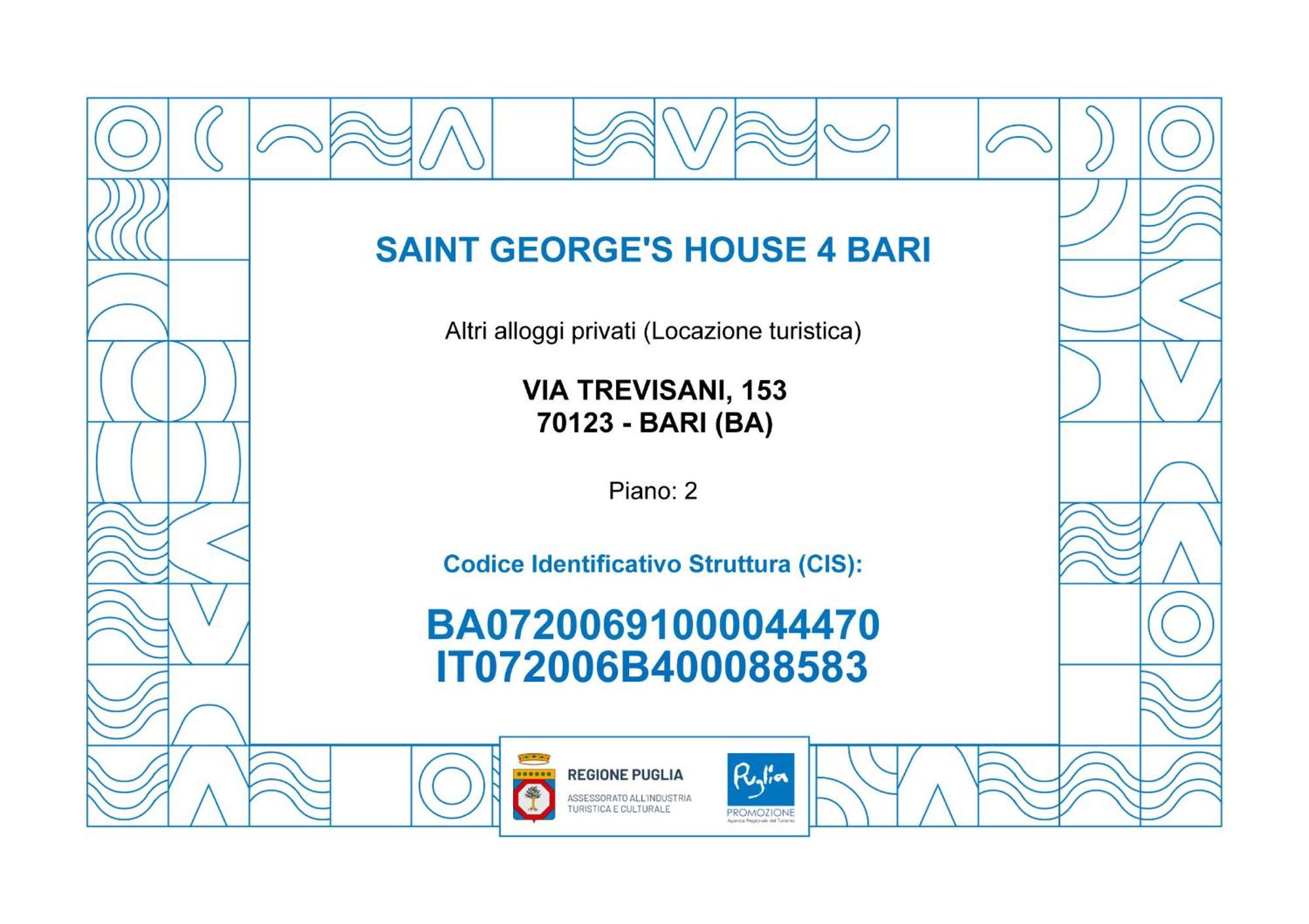 شقة Saint George'S House 4 باري المظهر الخارجي الصورة